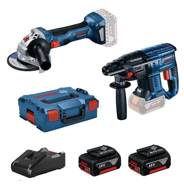 Bosch GBH 180-LI Kırıcı Delici + GWS 180-LI Taşlama